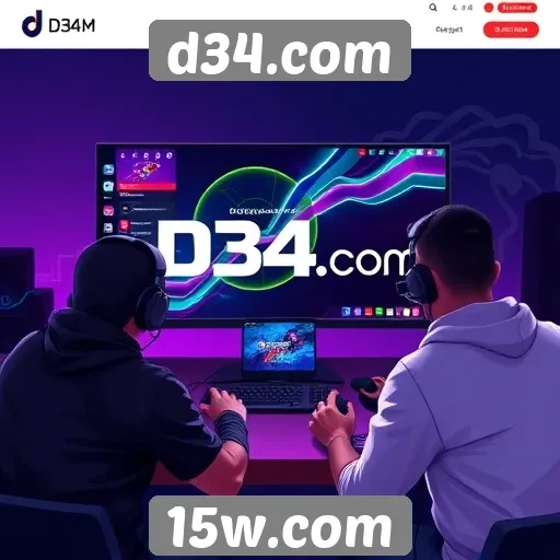 Como D34.com está moldando a experiência dos gamers